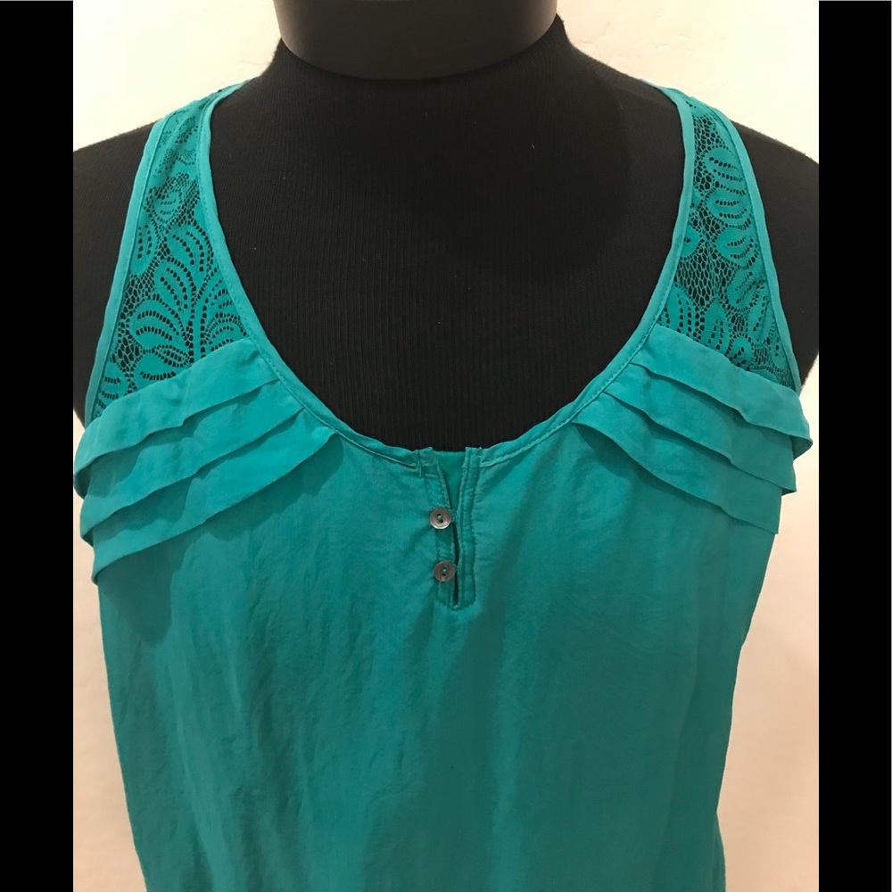 Emerald GREEN NEW EXPRESS Sz L TOP